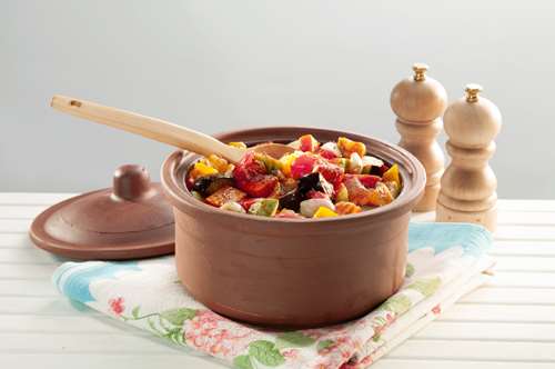 Μπριάμ Λαχανικών με Κιμά στην Κατσαρόλα