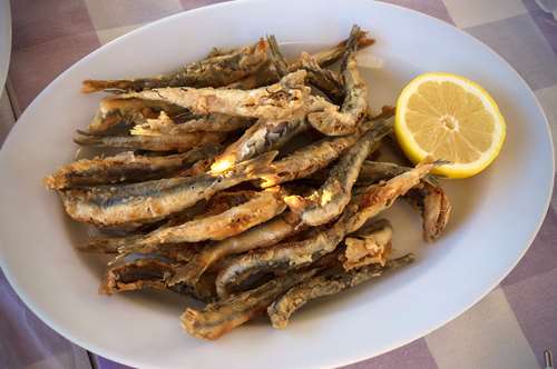 Μαριδάκι στο Τηγάνι