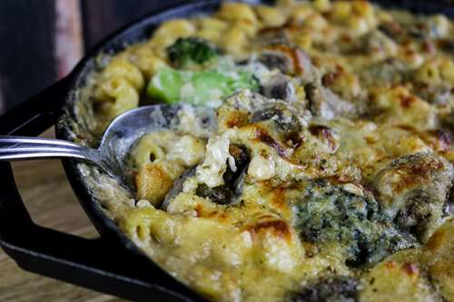 Μακαρόνια Φούρνου με Λαχανικά