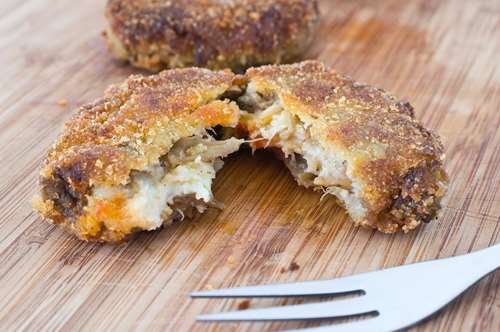 Μπιφτέκια Γεμιστά με Μελιτζάνες