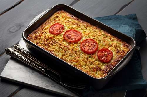 Ντοματόρυζο με Φέτα στο Φούρνο