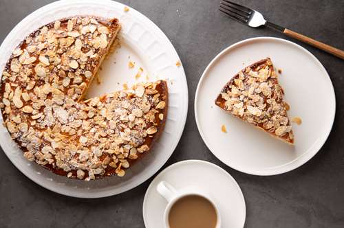 Τάρτα Μπισκότου με Κρέμα Γιαουρτιού