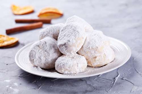 Κουραμπιέδες Αμυγδάλου