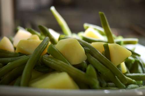 Φασολάκια με Πατάτες