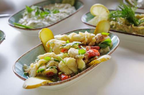 Μελιτζανοσαλάτα με Ταχίνι