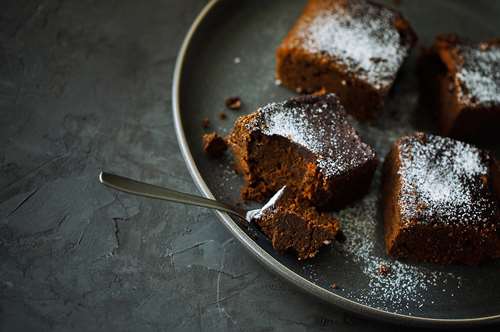 Brownies με Άρωμα από Καφέ