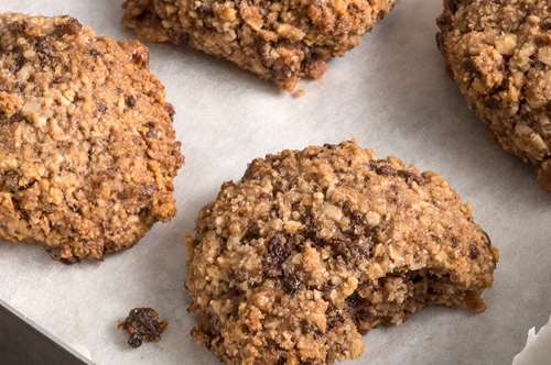 Σοκολατο-Αμυγδαλένια Μπισκότα χωρίς Ψήσιμο