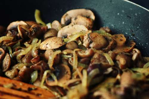 Τηγανιά με Μπίρα και Μανιτάρια