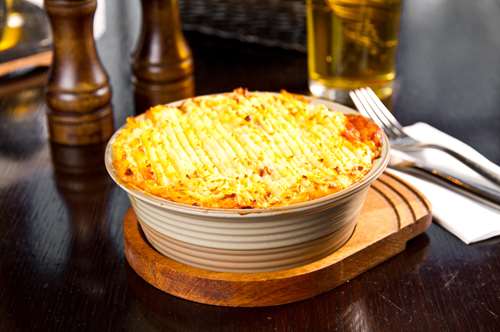 Τάρτα με Πουρέ Πατάτας