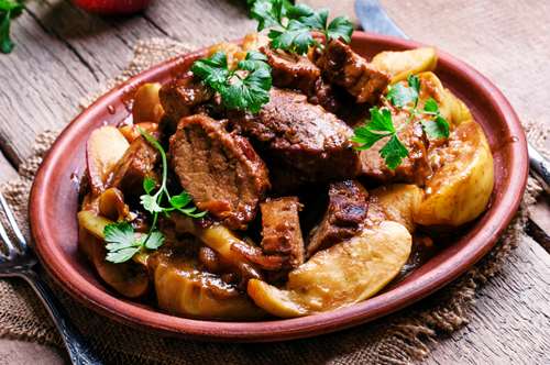 Μοσχάρι με Κυδώνια