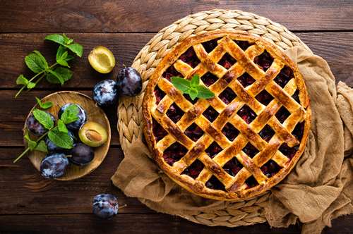 Πάστα Φλώρα με Δαμάσκηνα