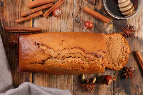 Κέικ με Μέλι και Κανέλα