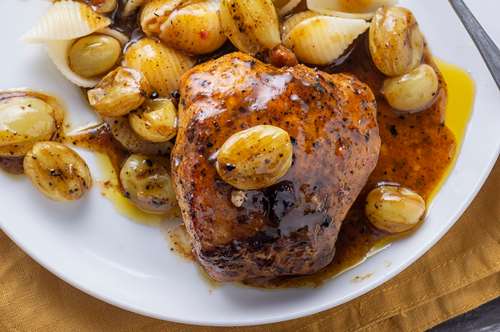 Κοτόπουλο με Σταφύλι