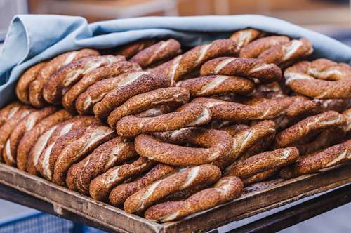 Γλυκά Κουλούρια με Σουσάμι