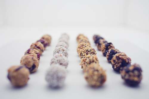 Τρούφες με Μπισκότα