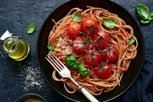 Ζυμαρικά σε πρώτο πλάνο
