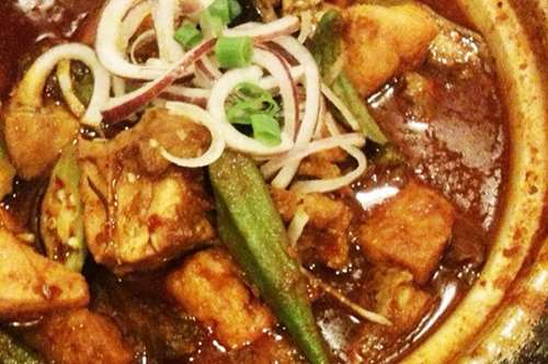 Ψάρι με μπάμιες