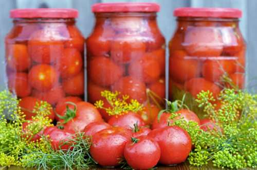 Ντομάτα στο βάζο για όλο το χρόνο