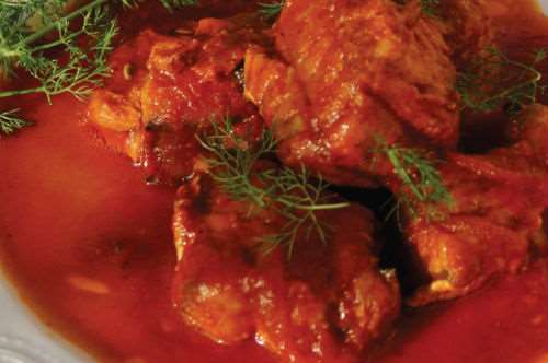 Σαλάχι μπουρδέτο (Brodeto)