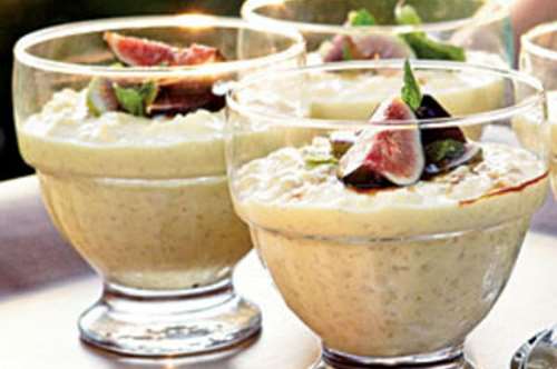 Ρυζόγαλο με σύκα