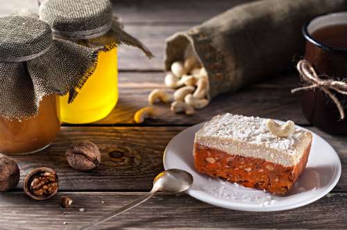 Κέικ καρότου vegan 