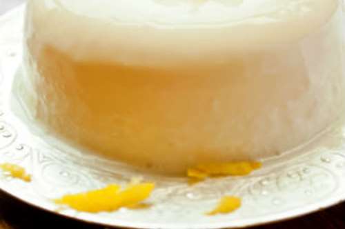 Πανακότα με γάλα καρύδας και limoncello