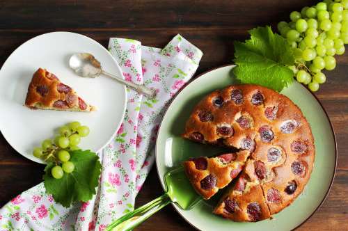 Κέικ με σταφύλια 