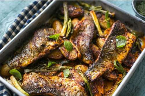 Αυγουστιάτικα ψάρια στον φούρνο