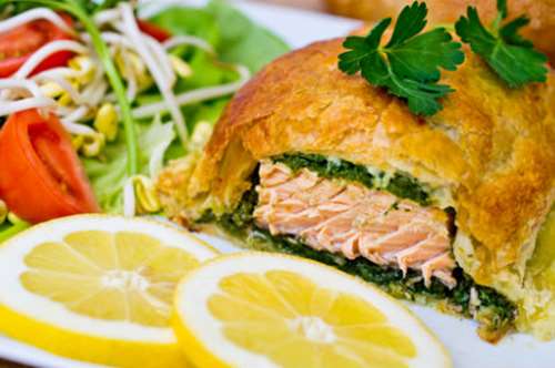 Πίτες και τάρτες με θαλασσινά