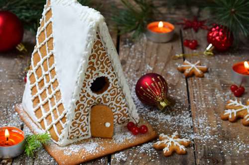 Μπισκοτένια σπιτάκια