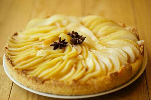 Τάρτα με αχλάδια 