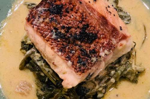 Φιλέτο ψάρι φρικασέ