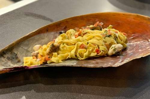 Tagliatelle Alla Cernia E Cozze (του Δημήτρη Τσούκαρη)