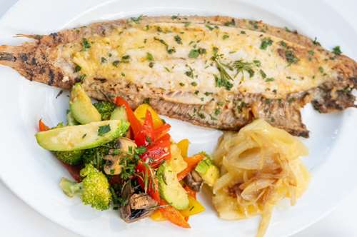 Γλώσσα meunière 