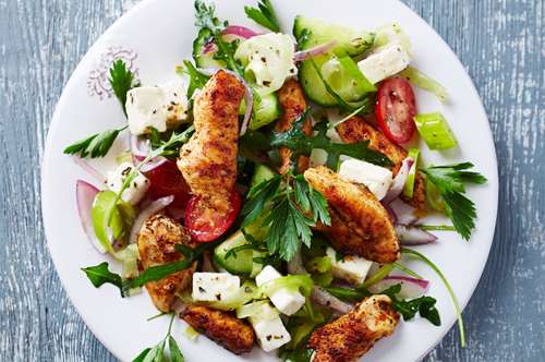 Κοτόπουλο με Φέτα και Άνηθο