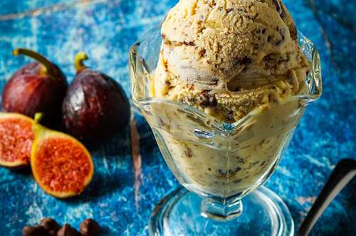 Παγωτό με Σύκα και Baileys