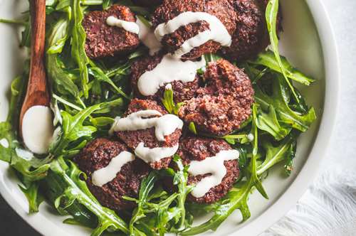 Χορτοκεφτέδες με Τυριά