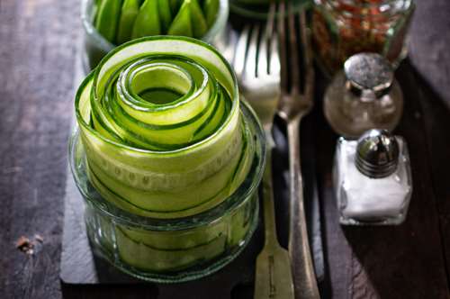 Πυργάκια με Αγγούρια