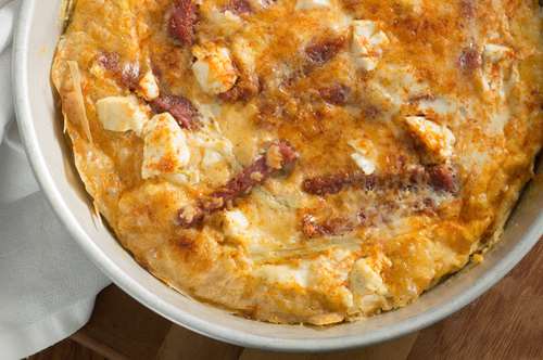 Ογκρατέν με Γεύση Πίτσας