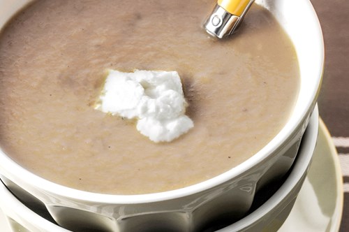 Σούπα Βελουτέ με Κάστανα