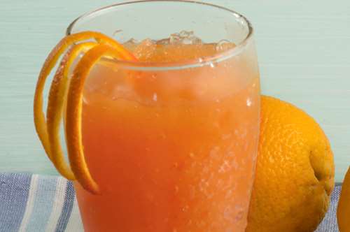 Σορμπέ Πορτοκάλι με Campari