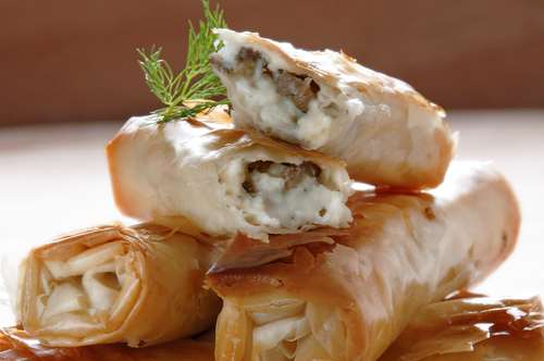 Μπουρεκάκια με Κιμά