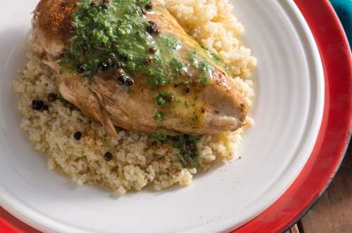 Κοτόπουλο με Γρήγορο Pesto