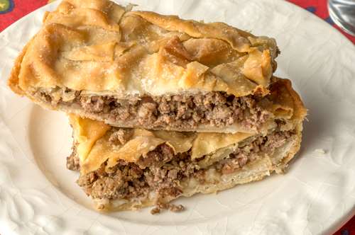 Κιμαδόπιτα με Λευκό Κρασί