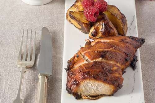 Φιλέτο Γαλοπούλας με Αρωματικό Γλάσο