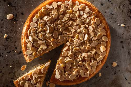 Κέικ με Μέλι και Αμύγδαλα