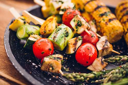 Ψητά Λαχανικά με Τυριά