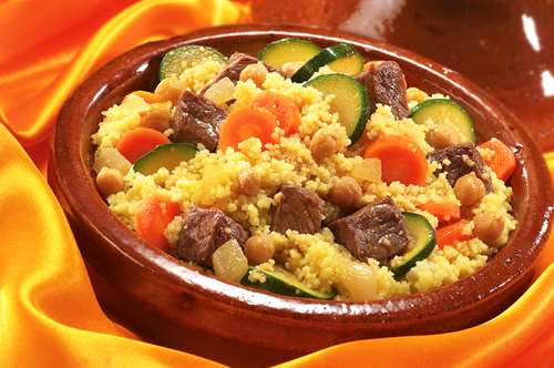 Χοιρινό με Κουσκουσέ στο Φούρνο