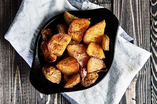 Πατάτες Φούρνου με Μπίρα