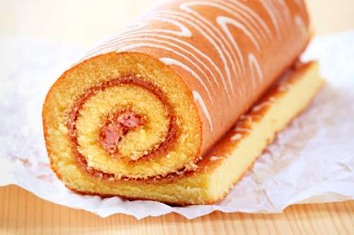 Χριστουγεννιάτικο Ρολό με Φρούτα